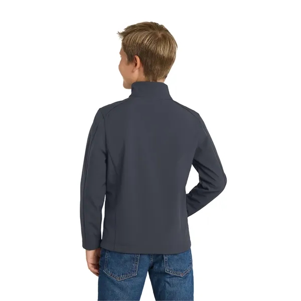 Port Authority Youth Core Soft Shell Jacket. - Port Authority Youth Core Soft Shell Jacket. - Image 1 of 12