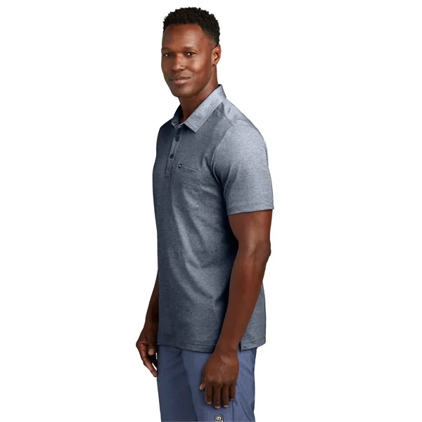 TravisMathew Oceanside Heather Pocket Polo - TravisMathew Oceanside Heather Pocket Polo - Image 6 of 14