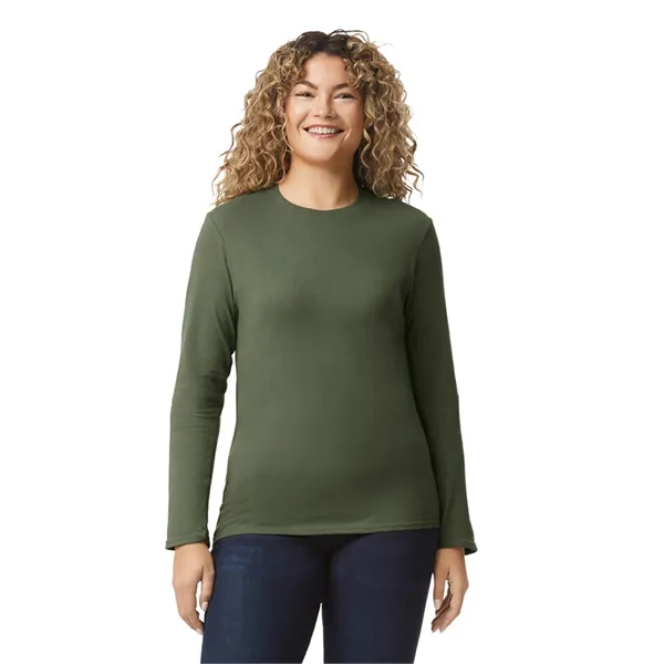 Gildan Softstyle Long Sleeve T-Shirt. - Gildan Softstyle Long Sleeve T-Shirt. - Image 34 of 36