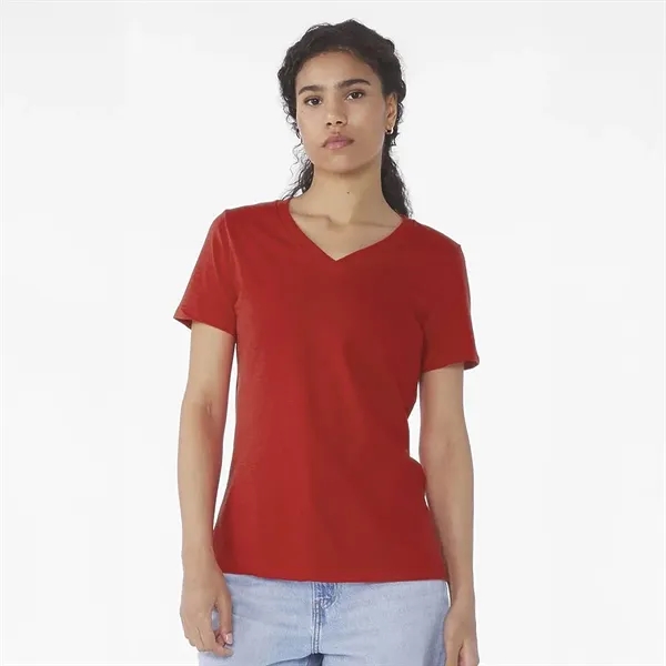 Bella+Canvas Women's Relaxed Jersey Short Sleeve V-neck Tee - Bella+Canvas Women's Relaxed Jersey Short Sleeve V-neck Tee - Image 0 of 25