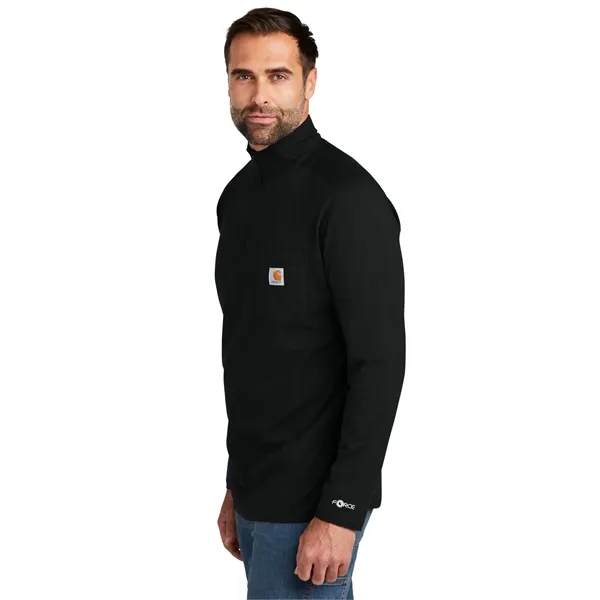 Carhartt Force 1/4-Zip Long Sleeve T-Shirt - Carhartt Force 1/4-Zip Long Sleeve T-Shirt - Image 2 of 19