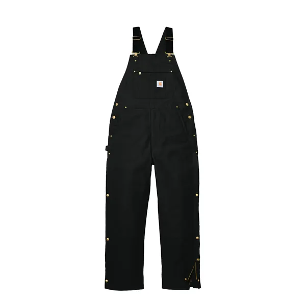Carhartt Firm Duck Insulated Bib Overalls - Carhartt Firm Duck Insulated Bib Overalls - Image 3 of 14