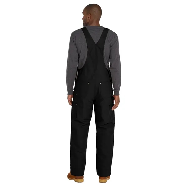Carhartt Short Firm Duck Insulated Bib Overalls - Carhartt Short Firm Duck Insulated Bib Overalls - Image 1 of 14
