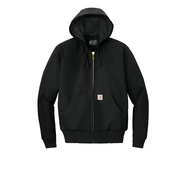 Carhartt Tall Quilted-Flannel-Lined Duck Active Jac. - Carhartt Tall Quilted-Flannel-Lined Duck Active Jac. - Image 3 of 9