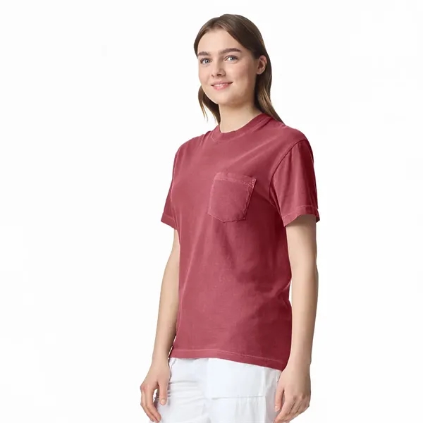 COMFORT COLORS 6.1oz 100% Pocket T - COMFORT COLORS 6.1oz 100% Pocket T - Image 0 of 60
