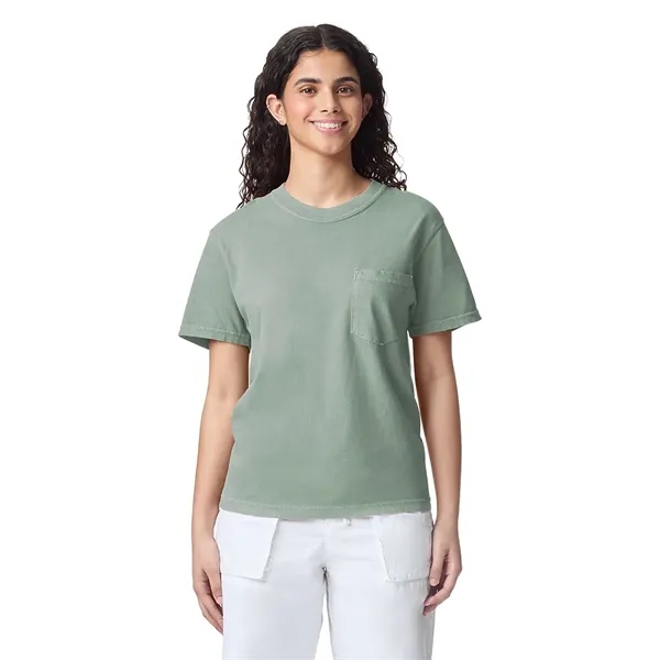 COMFORT COLORS 6.1oz 100% Pocket T - COMFORT COLORS 6.1oz 100% Pocket T - Image 2 of 60
