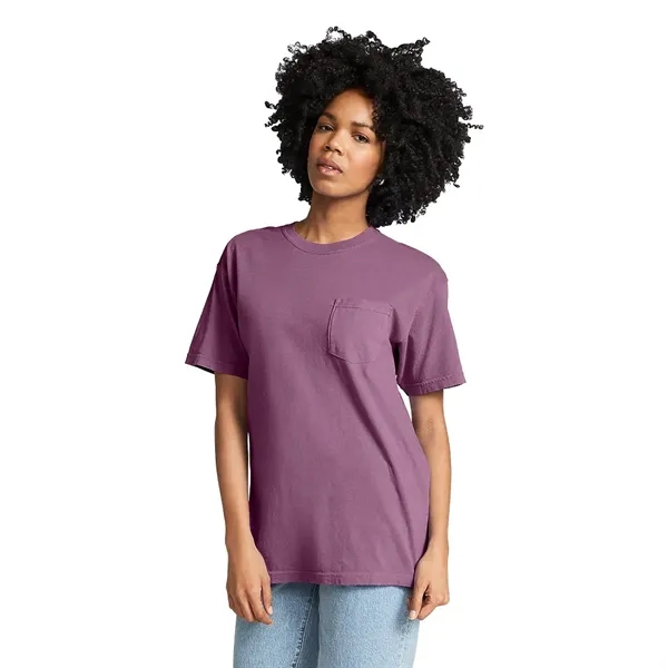 COMFORT COLORS 6.1oz 100% Pocket T - COMFORT COLORS 6.1oz 100% Pocket T - Image 3 of 60