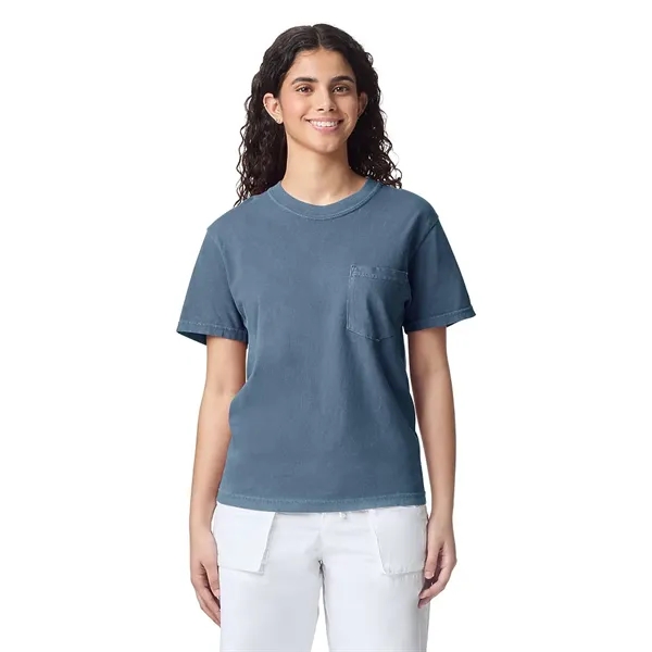 COMFORT COLORS 6.1oz 100% Pocket T - COMFORT COLORS 6.1oz 100% Pocket T - Image 4 of 60
