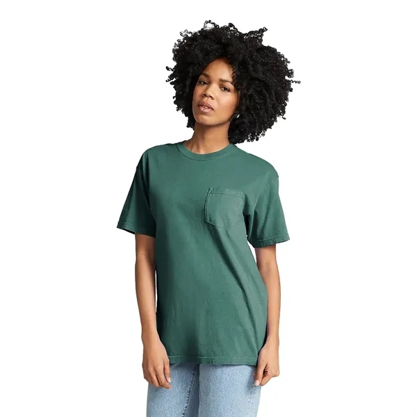 COMFORT COLORS 6.1oz 100% Pocket T - COMFORT COLORS 6.1oz 100% Pocket T - Image 7 of 60