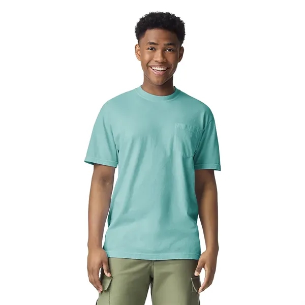 COMFORT COLORS 6.1oz 100% Pocket T - COMFORT COLORS 6.1oz 100% Pocket T - Image 15 of 60