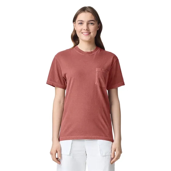 COMFORT COLORS 6.1oz 100% Pocket T - COMFORT COLORS 6.1oz 100% Pocket T - Image 17 of 60