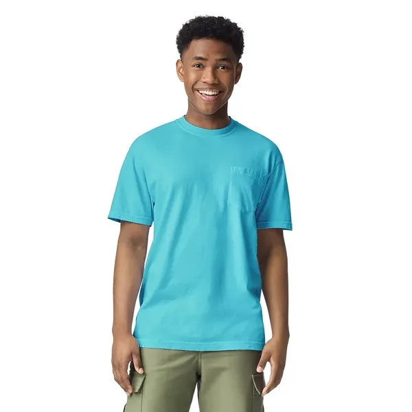 COMFORT COLORS 6.1oz 100% Pocket T - COMFORT COLORS 6.1oz 100% Pocket T - Image 34 of 60