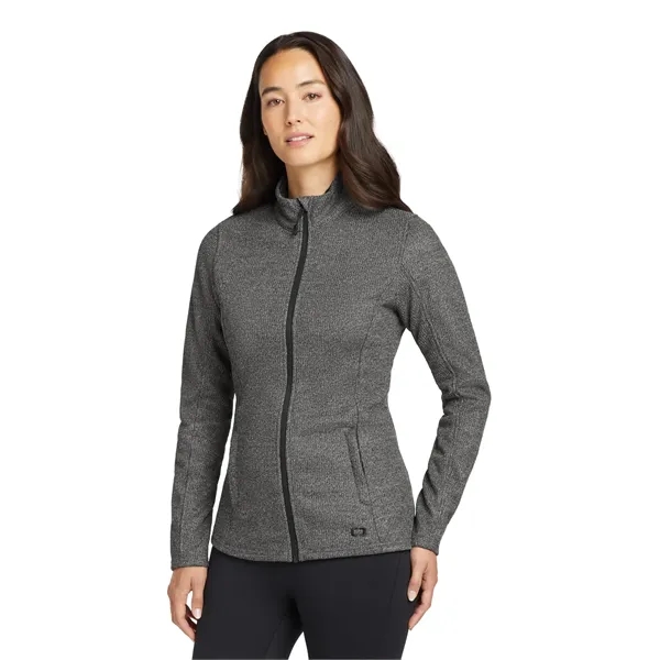 OGIO Women's Grit Fleece Jacket. - OGIO Women's Grit Fleece Jacket. - Image 11 of 15