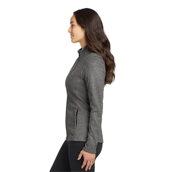 OGIO Women's Grit Fleece Jacket. - OGIO Women's Grit Fleece Jacket. - Image 13 of 15