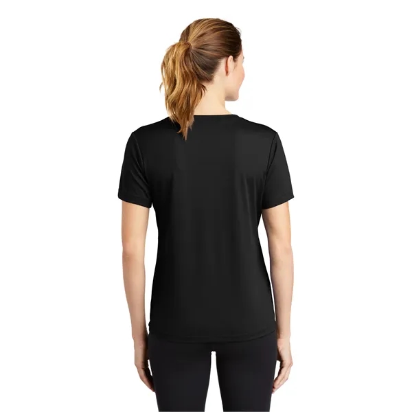 Sport-Tek Women's PosiCharge RacerMesh V-Neck Tee. - Sport-Tek Women's PosiCharge RacerMesh V-Neck Tee. - Image 1 of 45
