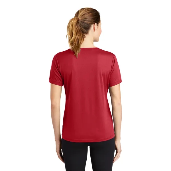 Sport-Tek Women's PosiCharge RacerMesh V-Neck Tee. - Sport-Tek Women's PosiCharge RacerMesh V-Neck Tee. - Image 7 of 45