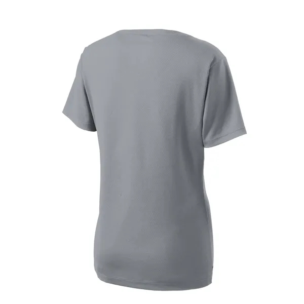 Sport-Tek Women's PosiCharge RacerMesh V-Neck Tee. - Sport-Tek Women's PosiCharge RacerMesh V-Neck Tee. - Image 25 of 45
