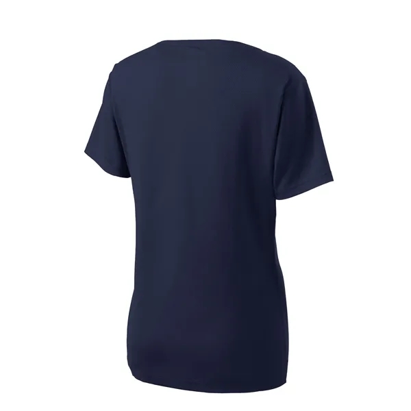 Sport-Tek Women's PosiCharge RacerMesh V-Neck Tee. - Sport-Tek Women's PosiCharge RacerMesh V-Neck Tee. - Image 30 of 45