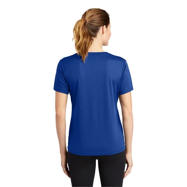 Sport-Tek Women's PosiCharge RacerMesh V-Neck Tee. - Sport-Tek Women's PosiCharge RacerMesh V-Neck Tee. - Image 32 of 45