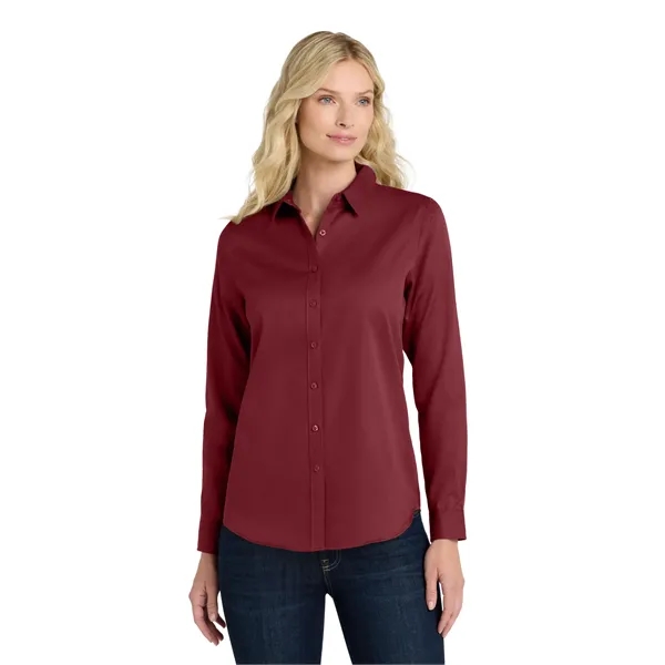 Port Authority Women's Long Sleeve SuperPro React Twill S... - Port Authority Women's Long Sleeve SuperPro React Twill S... - Image 0 of 70