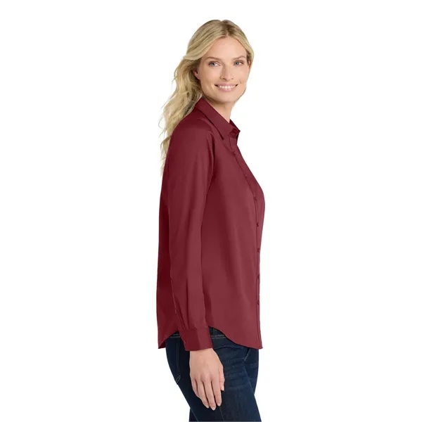 Port Authority Women's Long Sleeve SuperPro React Twill S... - Port Authority Women's Long Sleeve SuperPro React Twill S... - Image 2 of 70