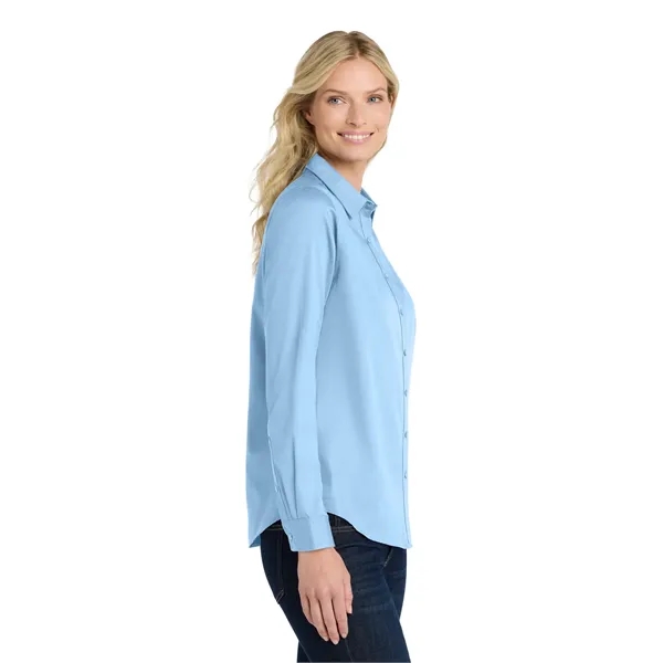 Port Authority Women's Long Sleeve SuperPro React Twill S... - Port Authority Women's Long Sleeve SuperPro React Twill S... - Image 6 of 70