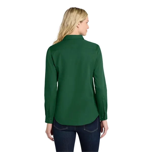 Port Authority Women's Long Sleeve SuperPro React Twill S... - Port Authority Women's Long Sleeve SuperPro React Twill S... - Image 10 of 70