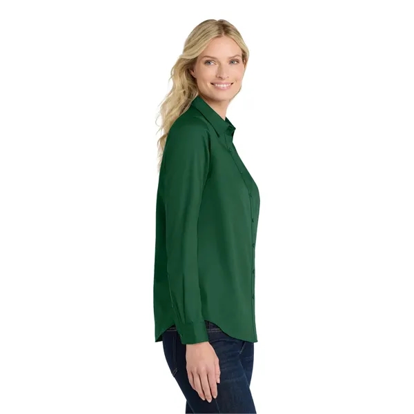 Port Authority Women's Long Sleeve SuperPro React Twill S... - Port Authority Women's Long Sleeve SuperPro React Twill S... - Image 11 of 70