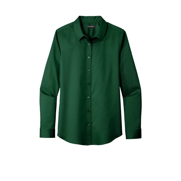 Port Authority Women's Long Sleeve SuperPro React Twill S... - Port Authority Women's Long Sleeve SuperPro React Twill S... - Image 12 of 70