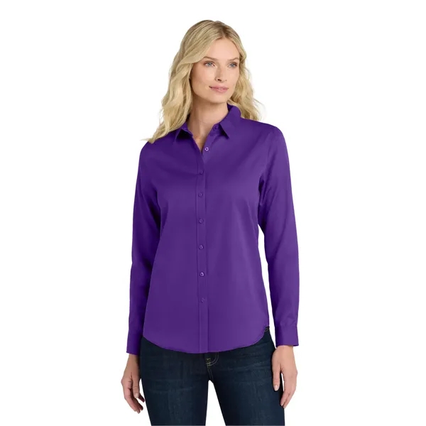 Port Authority Women's Long Sleeve SuperPro React Twill S... - Port Authority Women's Long Sleeve SuperPro React Twill S... - Image 24 of 70