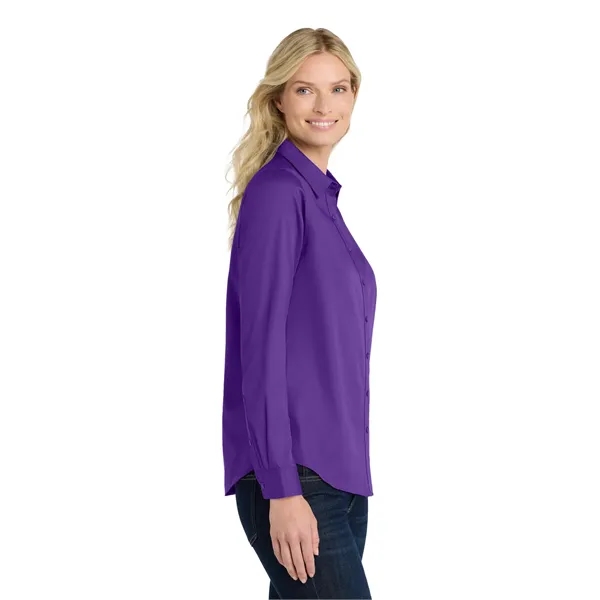Port Authority Women's Long Sleeve SuperPro React Twill S... - Port Authority Women's Long Sleeve SuperPro React Twill S... - Image 26 of 70
