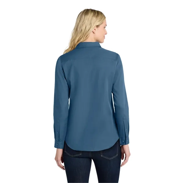 Port Authority Women's Long Sleeve SuperPro React Twill S... - Port Authority Women's Long Sleeve SuperPro React Twill S... - Image 30 of 70