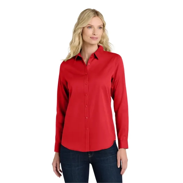 Port Authority Women's Long Sleeve SuperPro React Twill S... - Port Authority Women's Long Sleeve SuperPro React Twill S... - Image 34 of 70