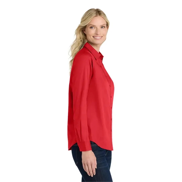 Port Authority Women's Long Sleeve SuperPro React Twill S... - Port Authority Women's Long Sleeve SuperPro React Twill S... - Image 36 of 70