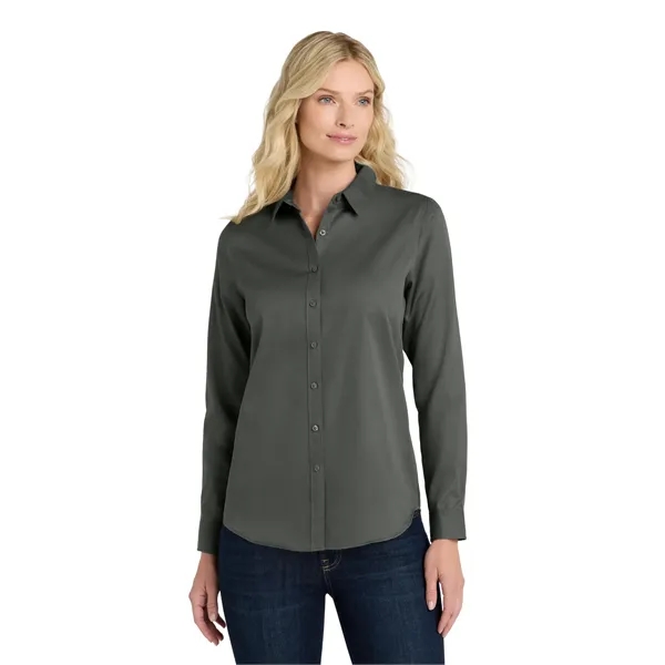 Port Authority Women's Long Sleeve SuperPro React Twill S... - Port Authority Women's Long Sleeve SuperPro React Twill S... - Image 39 of 70