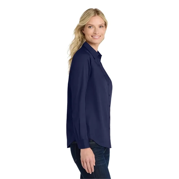 Port Authority Women's Long Sleeve SuperPro React Twill S... - Port Authority Women's Long Sleeve SuperPro React Twill S... - Image 46 of 70