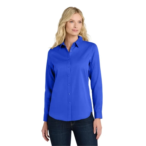 Port Authority Women's Long Sleeve SuperPro React Twill S... - Port Authority Women's Long Sleeve SuperPro React Twill S... - Image 49 of 70