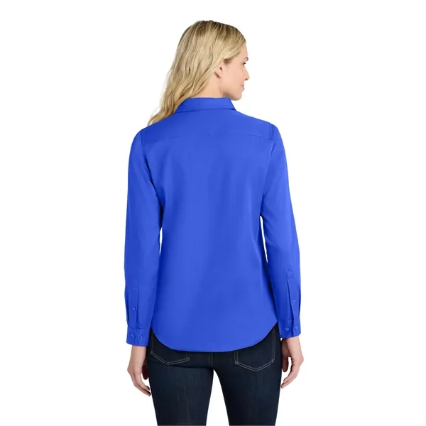 Port Authority Women's Long Sleeve SuperPro React Twill S... - Port Authority Women's Long Sleeve SuperPro React Twill S... - Image 50 of 70