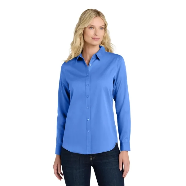 Port Authority Women's Long Sleeve SuperPro React Twill S... - Port Authority Women's Long Sleeve SuperPro React Twill S... - Image 54 of 70