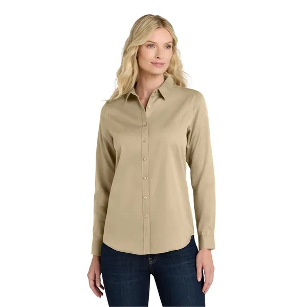 Port Authority Women's Long Sleeve SuperPro React Twill S... - Port Authority Women's Long Sleeve SuperPro React Twill S... - Image 59 of 70