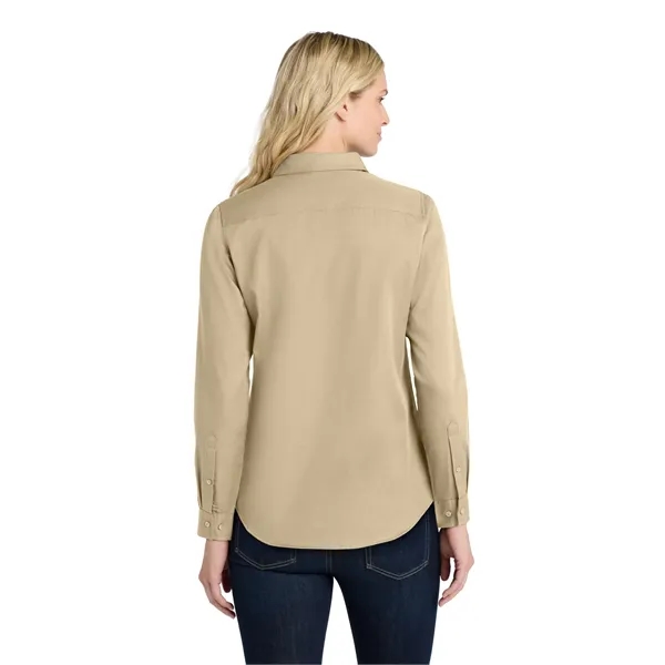 Port Authority Women's Long Sleeve SuperPro React Twill S... - Port Authority Women's Long Sleeve SuperPro React Twill S... - Image 60 of 70