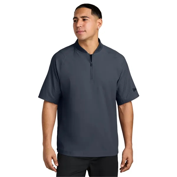 New Era Cage Short Sleeve 1/4-Zip Jacket. - New Era Cage Short Sleeve 1/4-Zip Jacket. - Image 5 of 25