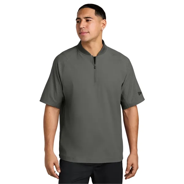 New Era Cage Short Sleeve 1/4-Zip Jacket. - New Era Cage Short Sleeve 1/4-Zip Jacket. - Image 9 of 25