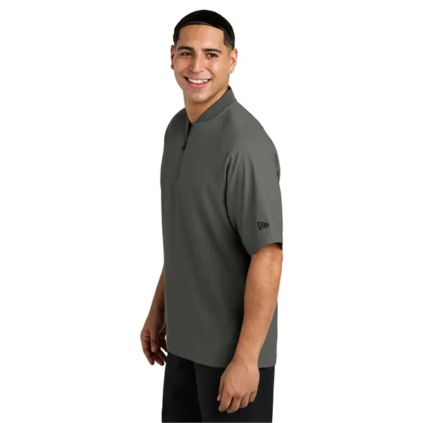 New Era Cage Short Sleeve 1/4-Zip Jacket. - New Era Cage Short Sleeve 1/4-Zip Jacket. - Image 11 of 25