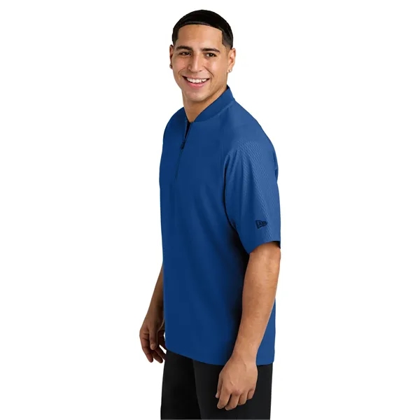 New Era Cage Short Sleeve 1/4-Zip Jacket. - New Era Cage Short Sleeve 1/4-Zip Jacket. - Image 17 of 25