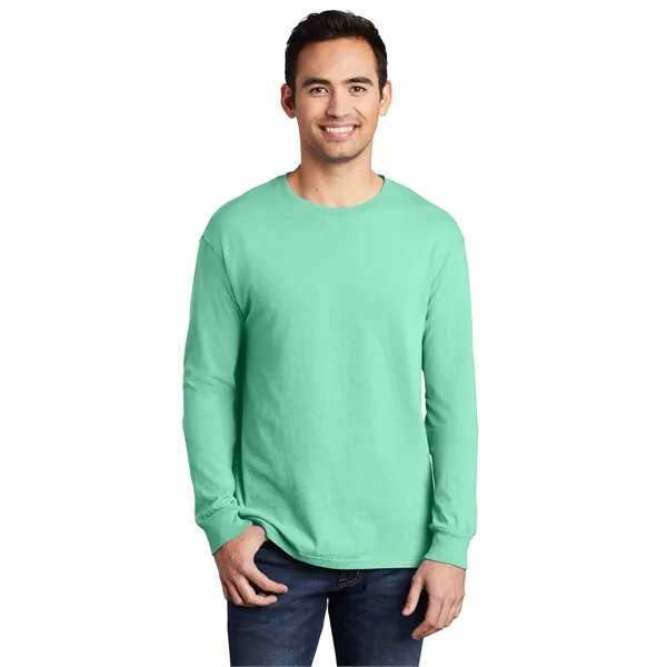 Port & Company Beach Wash Garment-Dyed Long Sleeve Tee - Port & Company Beach Wash Garment-Dyed Long Sleeve Tee - Image 112 of 135