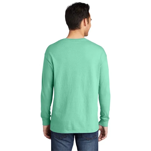 Port & Company Beach Wash Garment-Dyed Long Sleeve Tee - Port & Company Beach Wash Garment-Dyed Long Sleeve Tee - Image 114 of 135