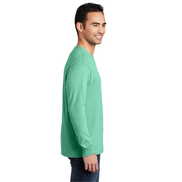 Port & Company Beach Wash Garment-Dyed Long Sleeve Tee - Port & Company Beach Wash Garment-Dyed Long Sleeve Tee - Image 116 of 135