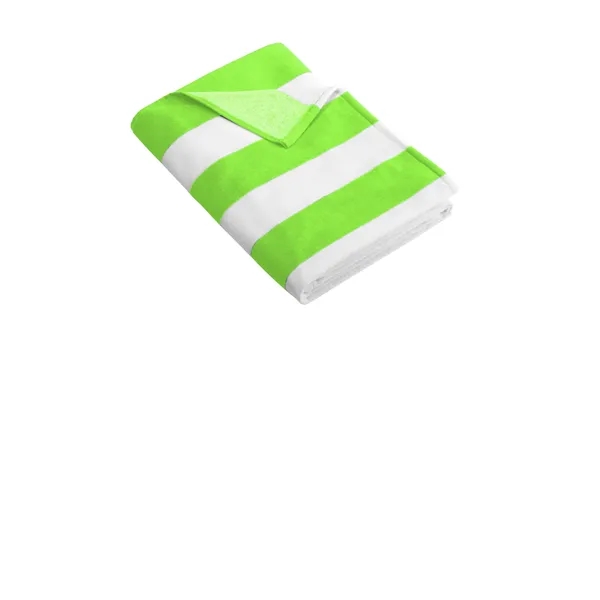 Port Authority Cabana Stripe Beach Towel. - Port Authority Cabana Stripe Beach Towel. - Image 1 of 7