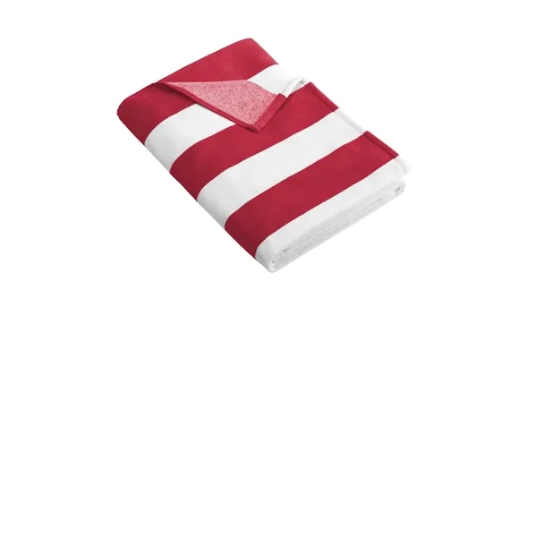 Port Authority Cabana Stripe Beach Towel. - Port Authority Cabana Stripe Beach Towel. - Image 3 of 7